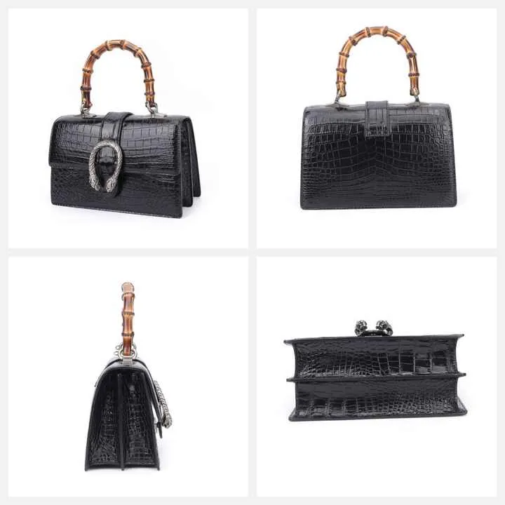 حقائب يد نسائية فاخرة -  Ladies Bamboo Handle Handbags