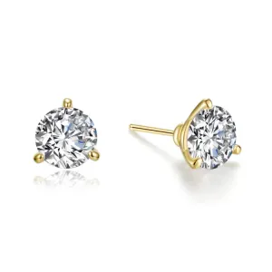3 CTW Solitaire Stud Earrings 3 CTW Solitaire Stud Earrings