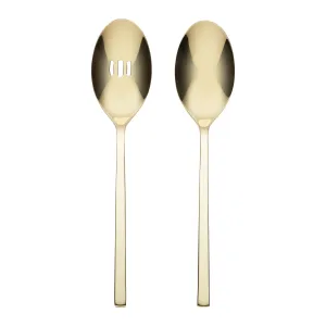 Allay Champagne Serving Spoons, Set of 2