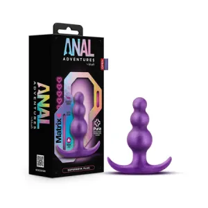 Anal Adventures Matrix Supernova Plug - Galactic Purple Anal Adventures Matrix Supernova Plug - Galactic Purple