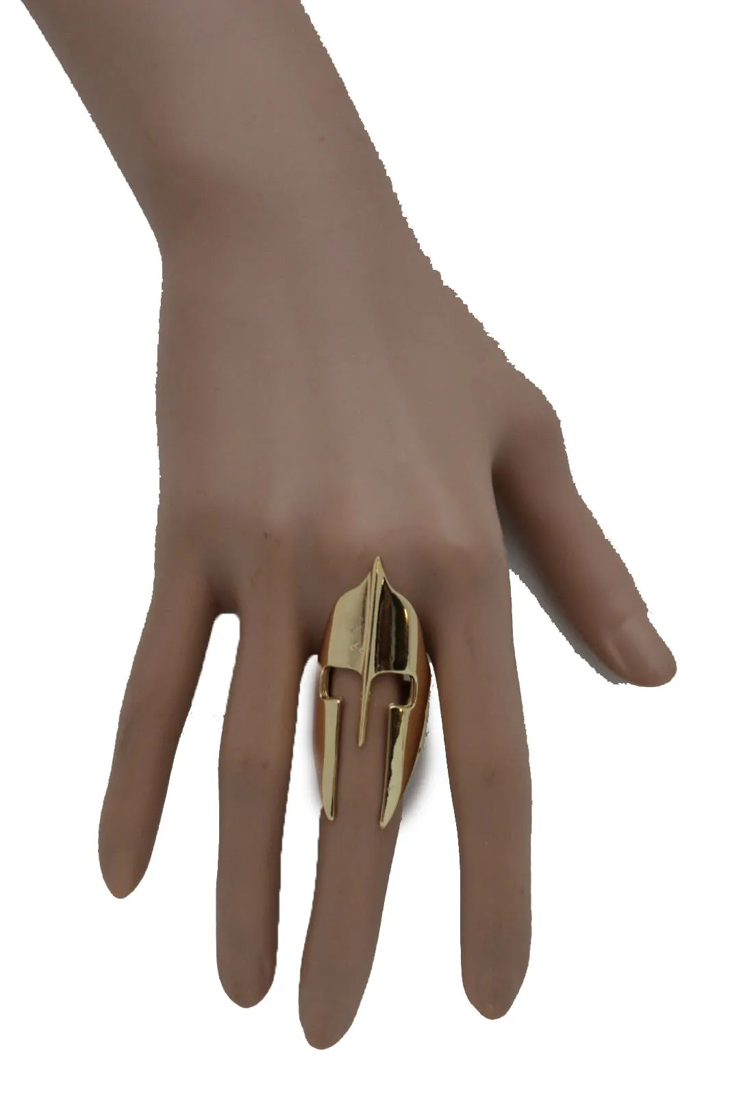 Ancient Greek Corinthian Helmet Metal Ring Fits Size 7.5