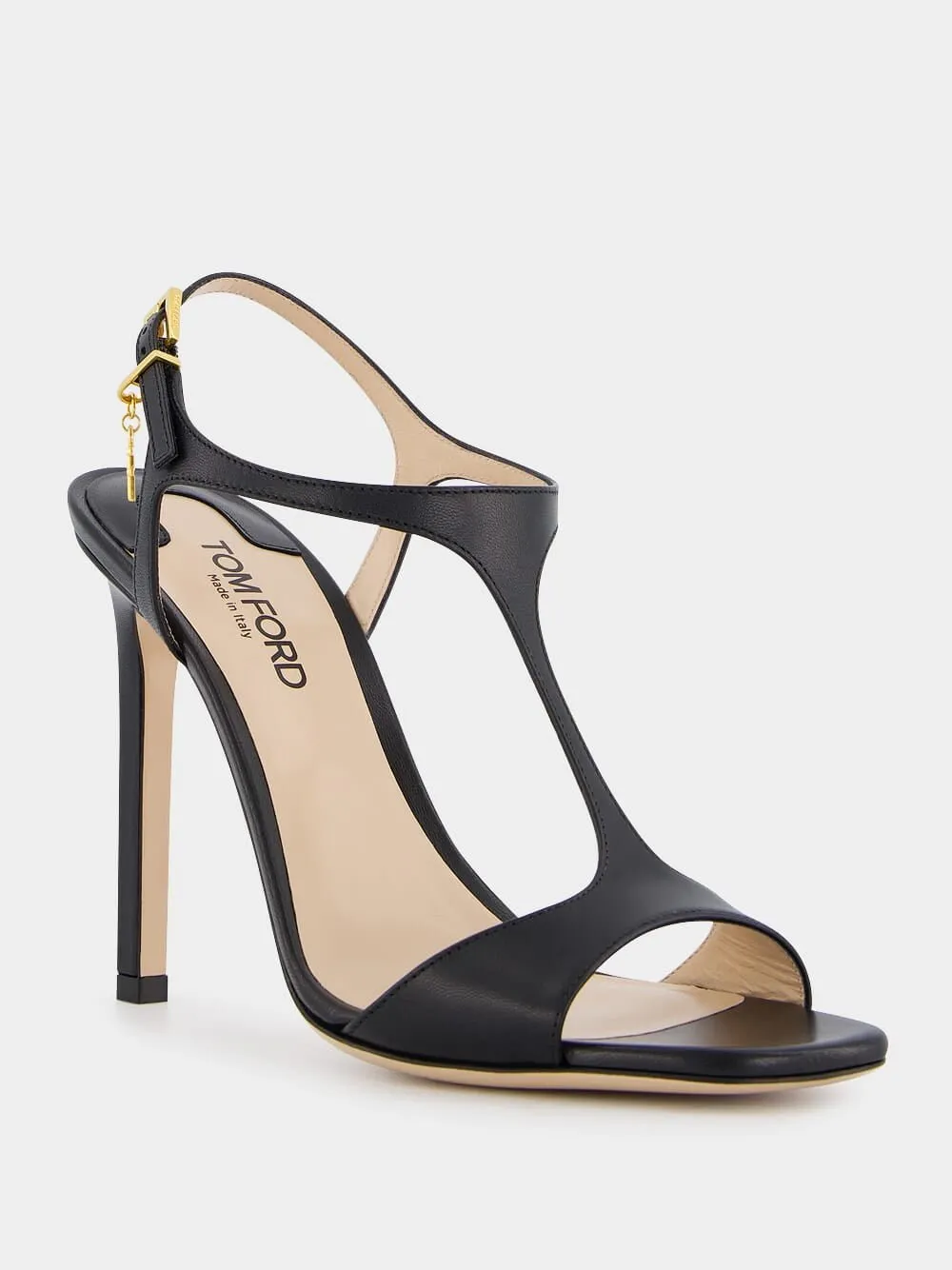 Angelina Shiny Leather Sandal