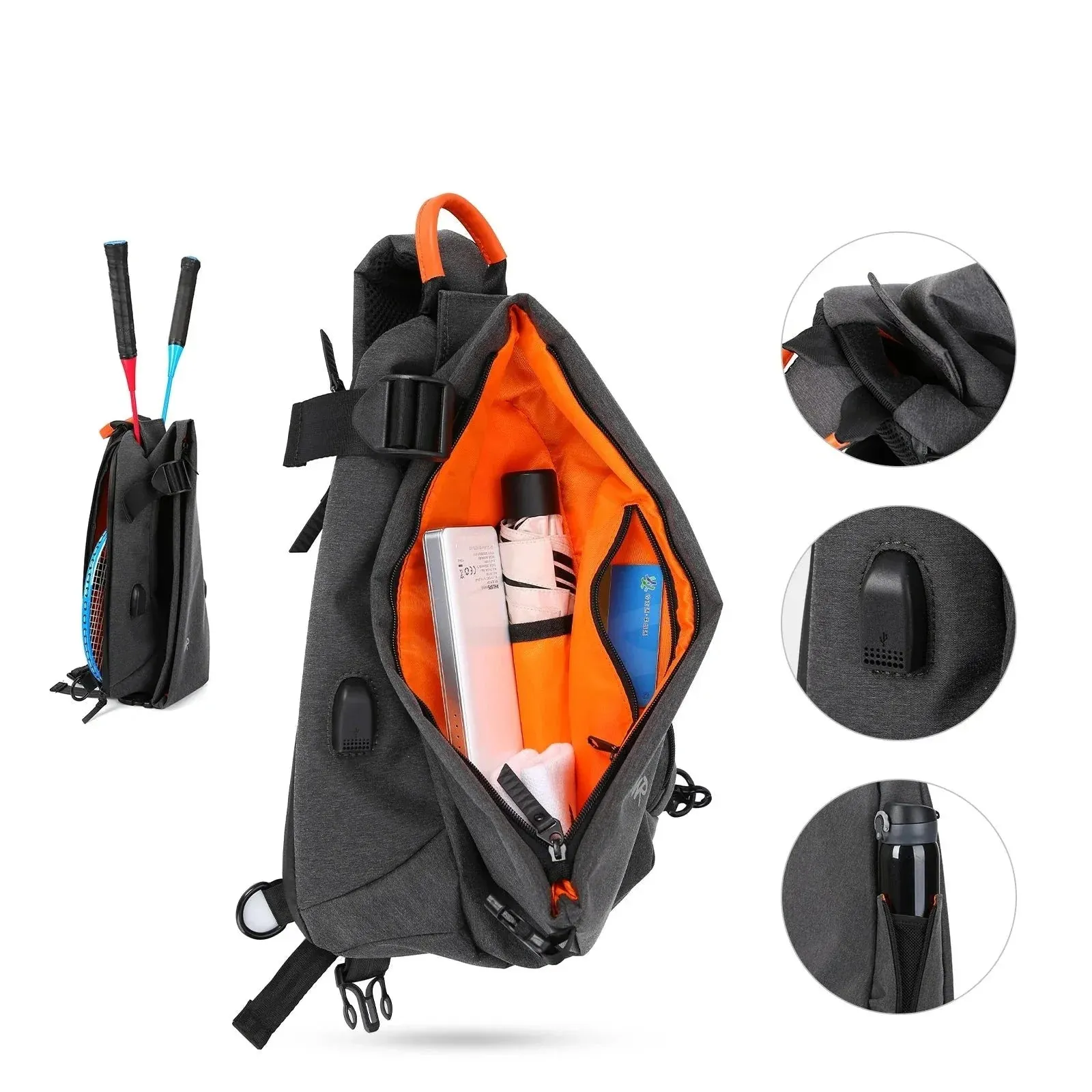 Anti Theft Sling Bag for Travel Hiking Biking