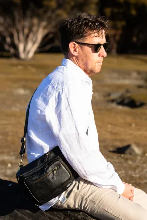 'Arlo Sling' Unisex Leather Bag 'Arlo Sling' Unisex Leather Bag