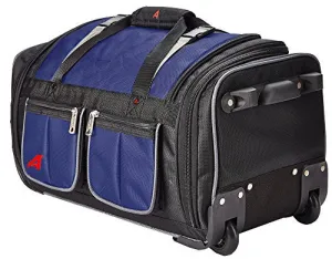 Athalon 34" 15 Pocket Duffel Navy Rolling, One Size Athalon 34" 15 Pocket Duffel Navy Rolling, One Size