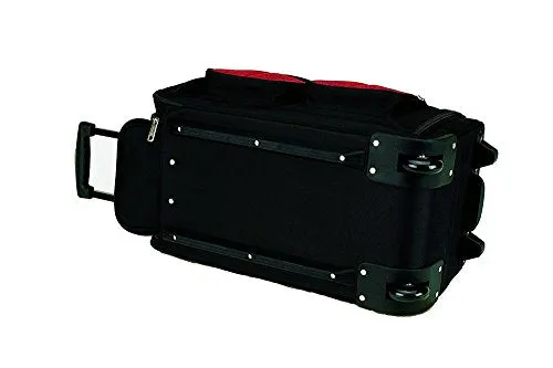 Athalon Luggage 22 Inch 15-Pocket Duffel, Red, One Size