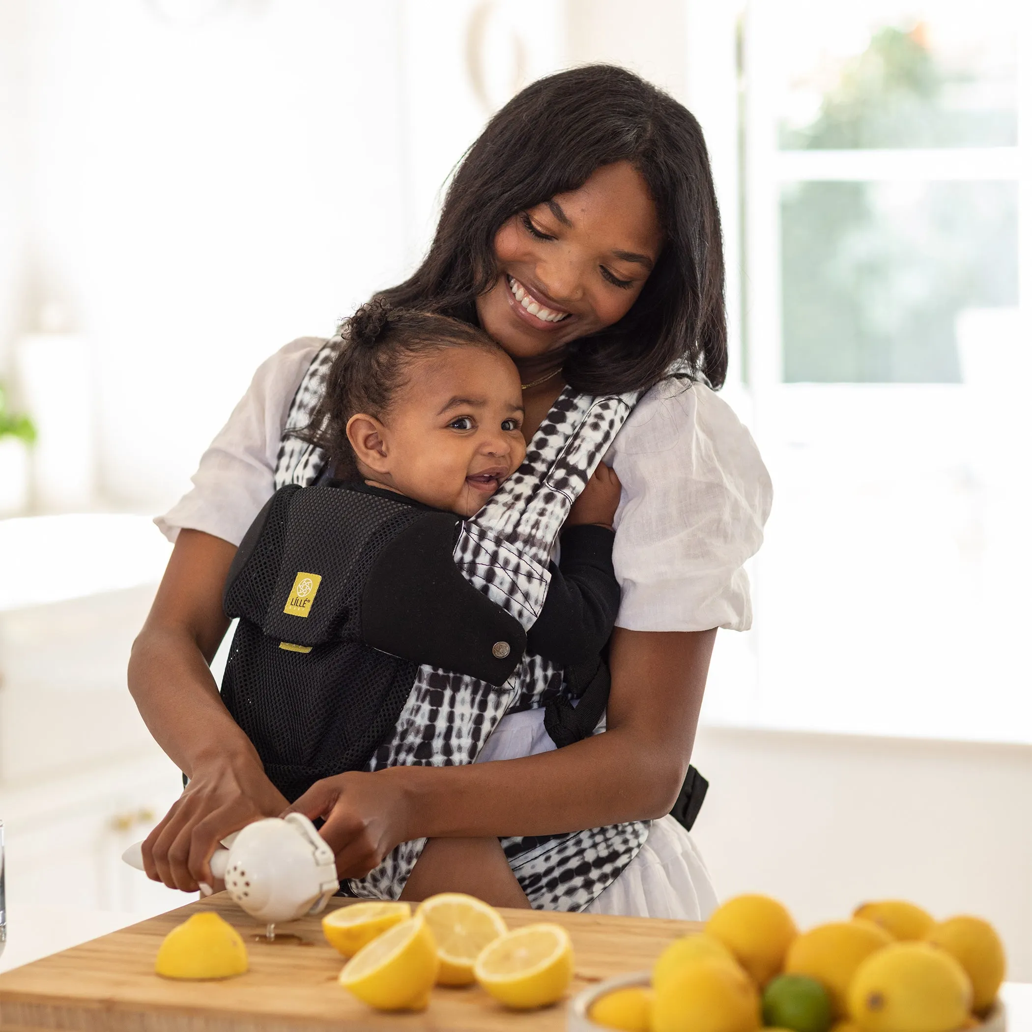 Baby Carrier Newborn To Toddler Complete Airflow Dlx In Shibori