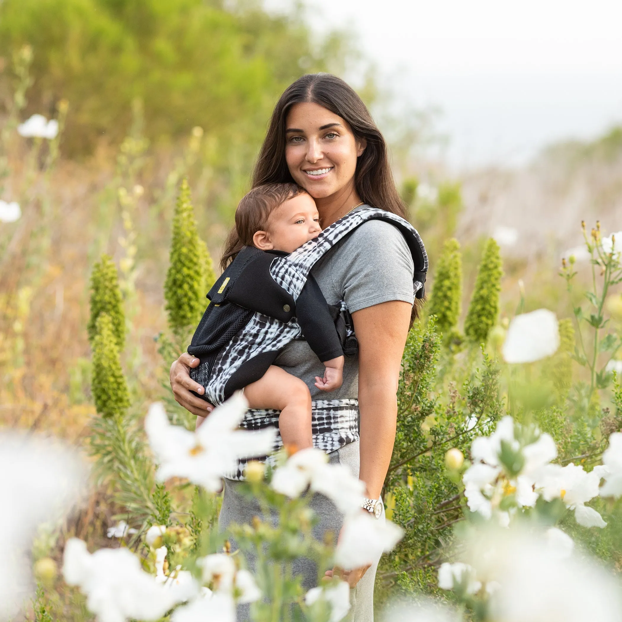 Baby Carrier Newborn To Toddler Complete Airflow Dlx In Shibori
