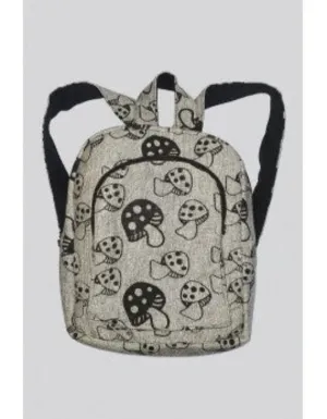 Backpack - Hemp Mushroom Allover Backpack - Hemp Mushroom Allover