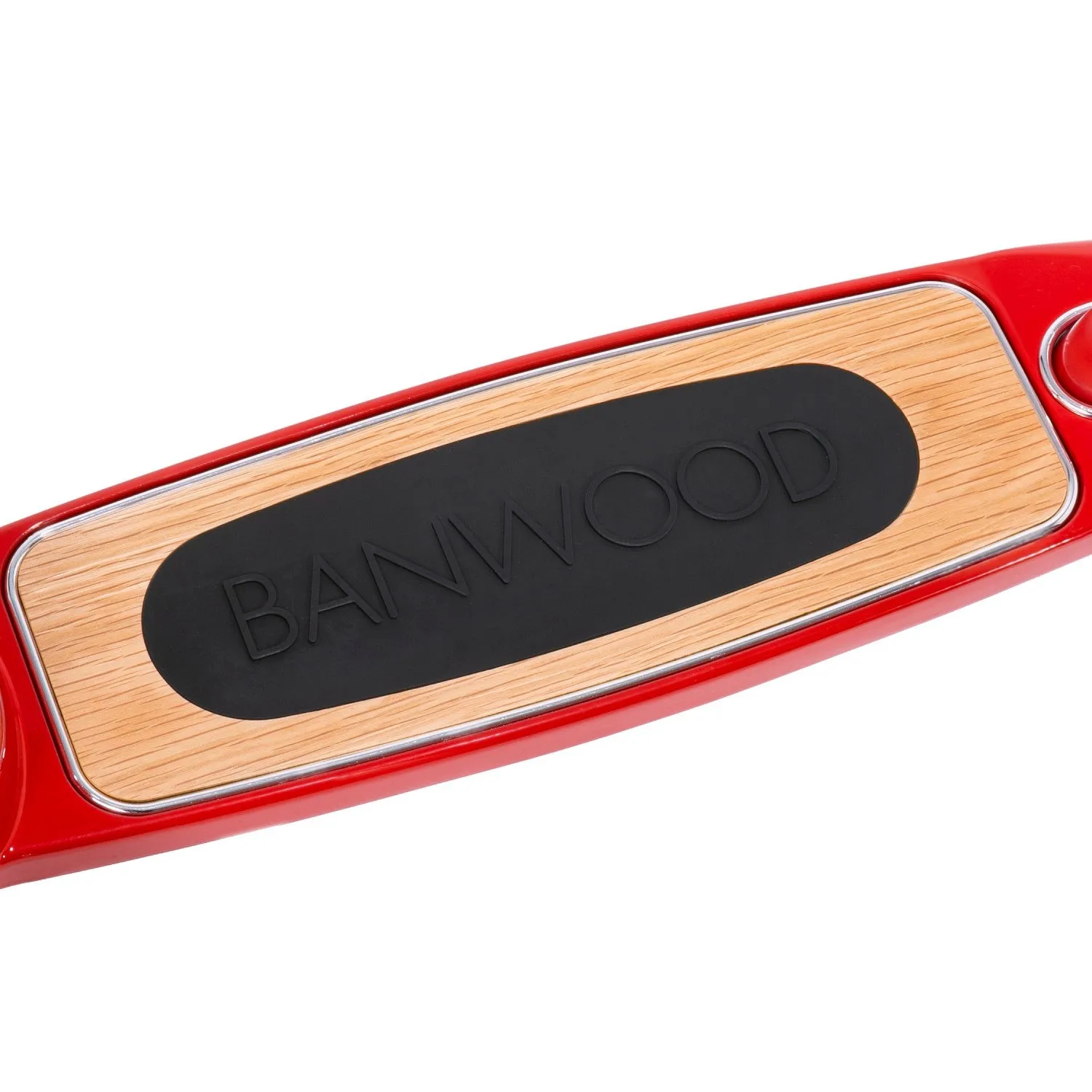 Banwood Kids Scooter & Basket - Red