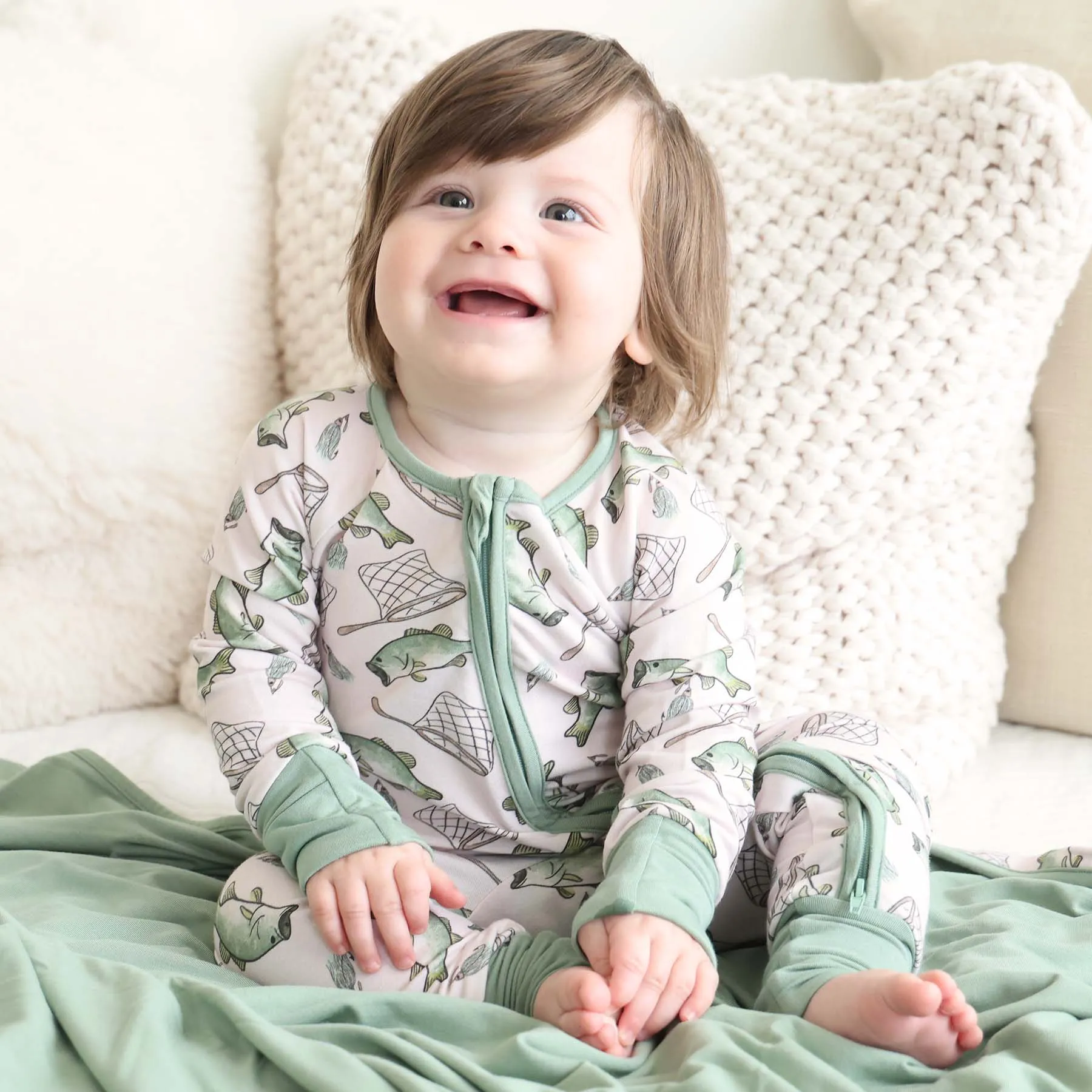 Bass Buddies Convertible Zip Romper