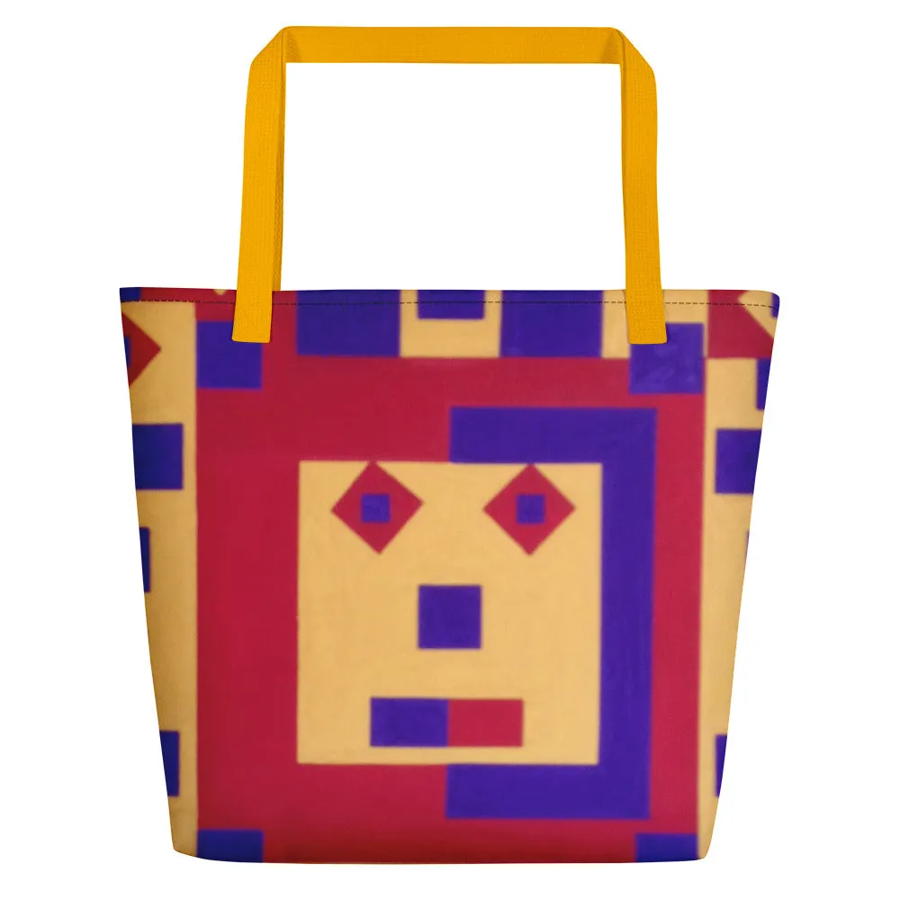 Beach Bag Boho Designer Jonique Look-@-Mee Babe