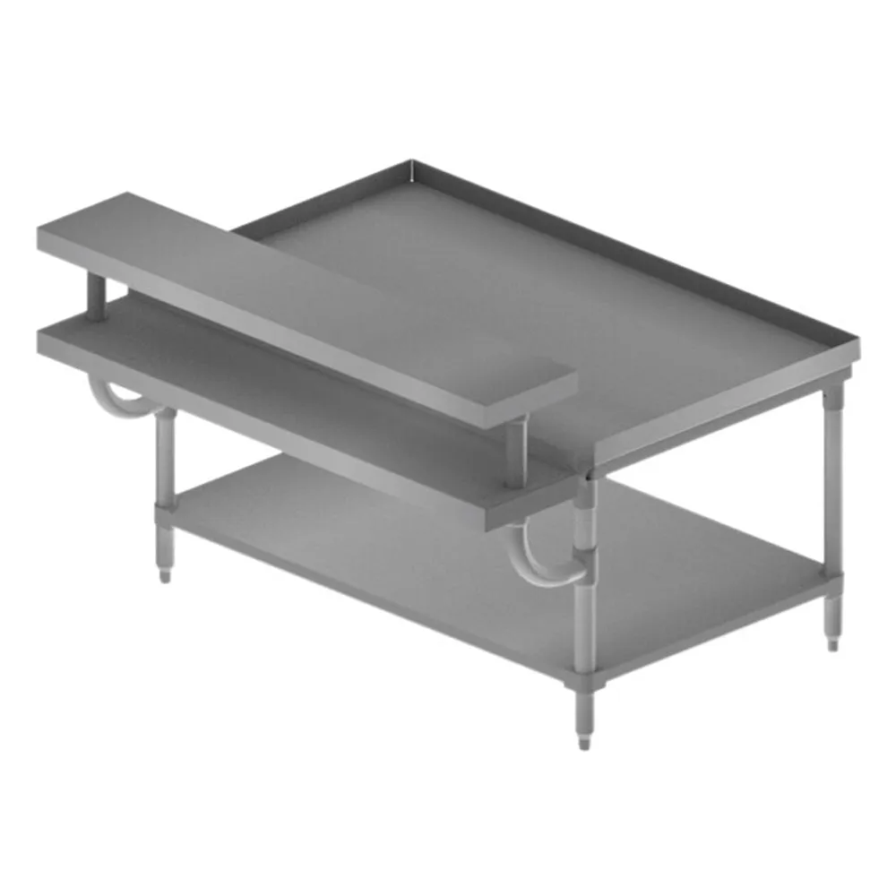 BK Resources EQ-WS60 Adjustable Work Shelf For 60"X30" Equipment Stands