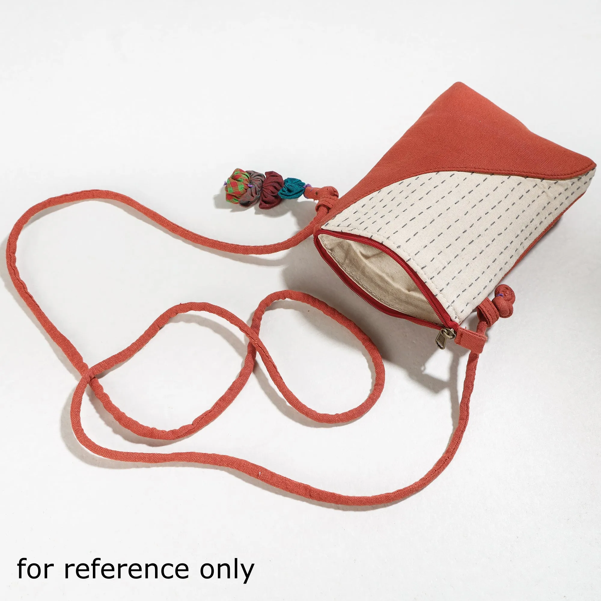 Black - Hand Embroidered Sling Bag