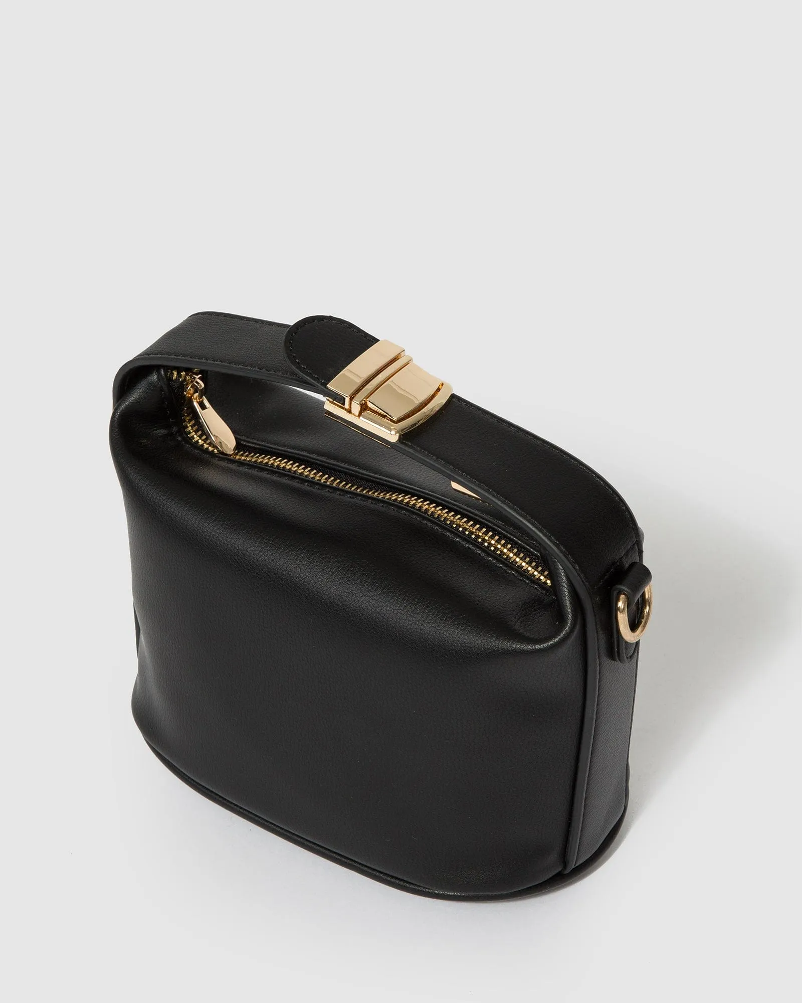 Black Lottie Mini Slouch Bag