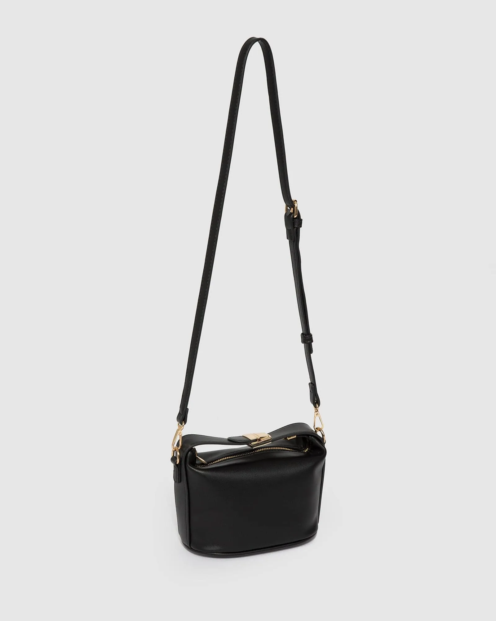 Black Lottie Mini Slouch Bag