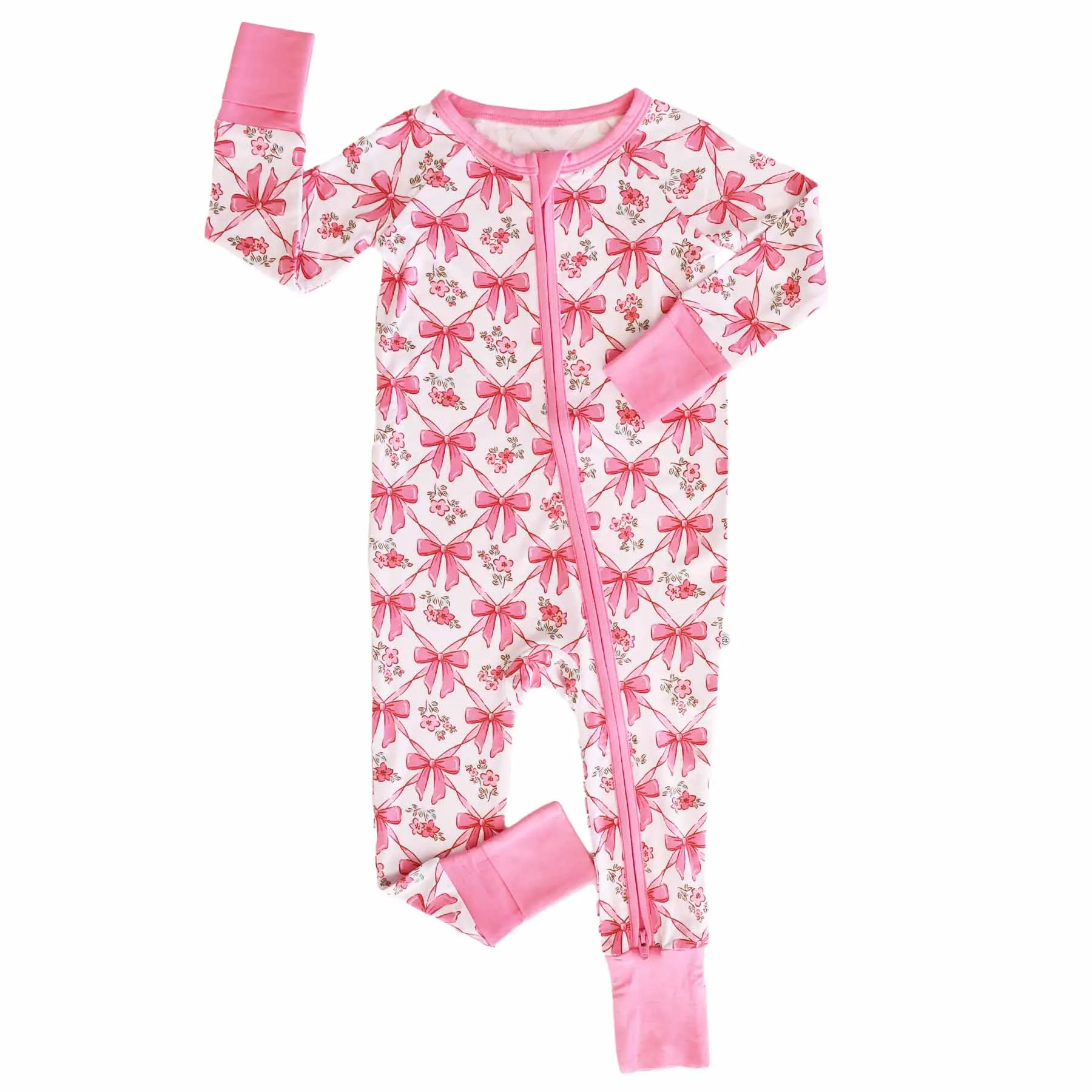 Bow Besties Convertible Zip Romper