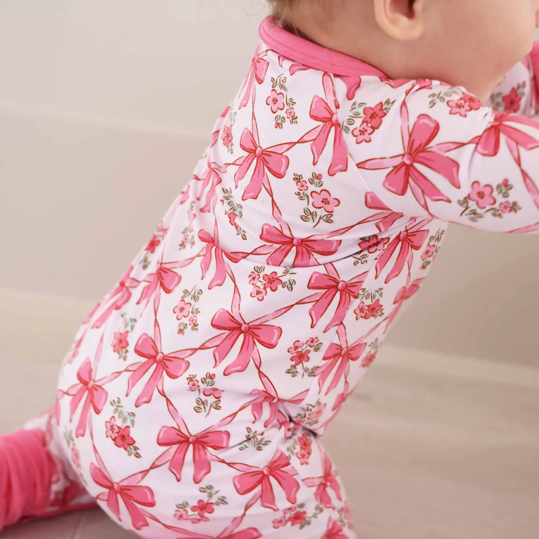 Bow Besties Convertible Zip Romper