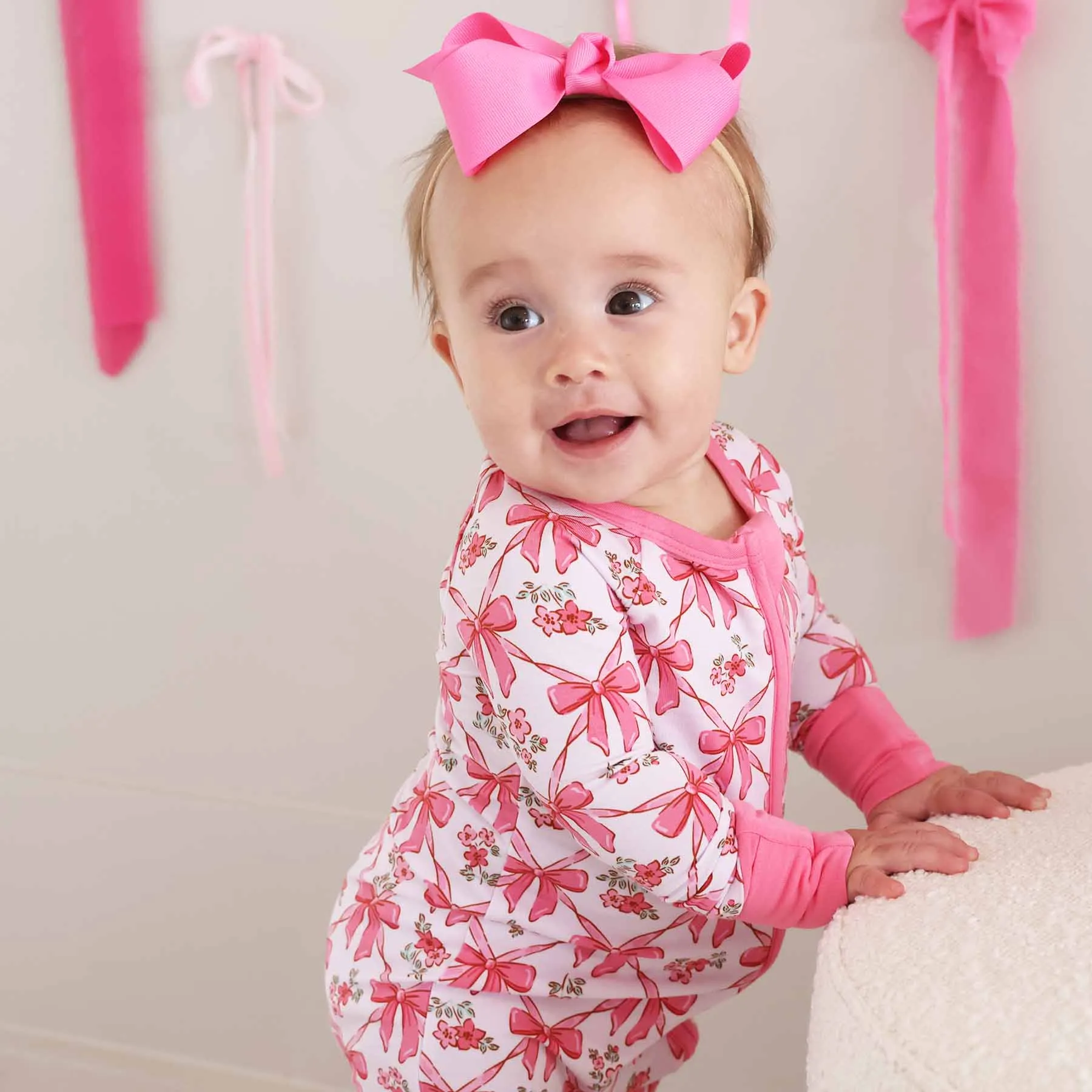 Bow Besties Convertible Zip Romper