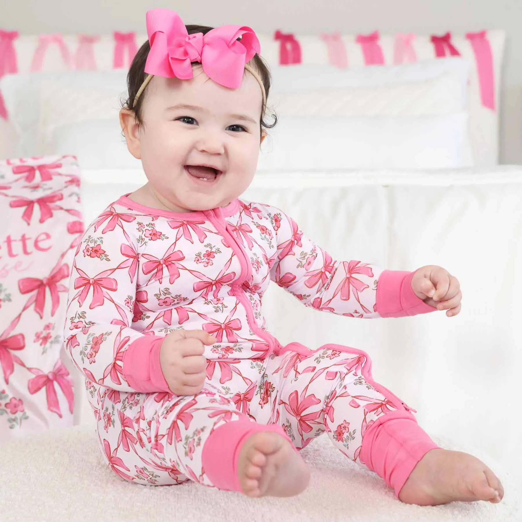 Bow Besties Convertible Zip Romper