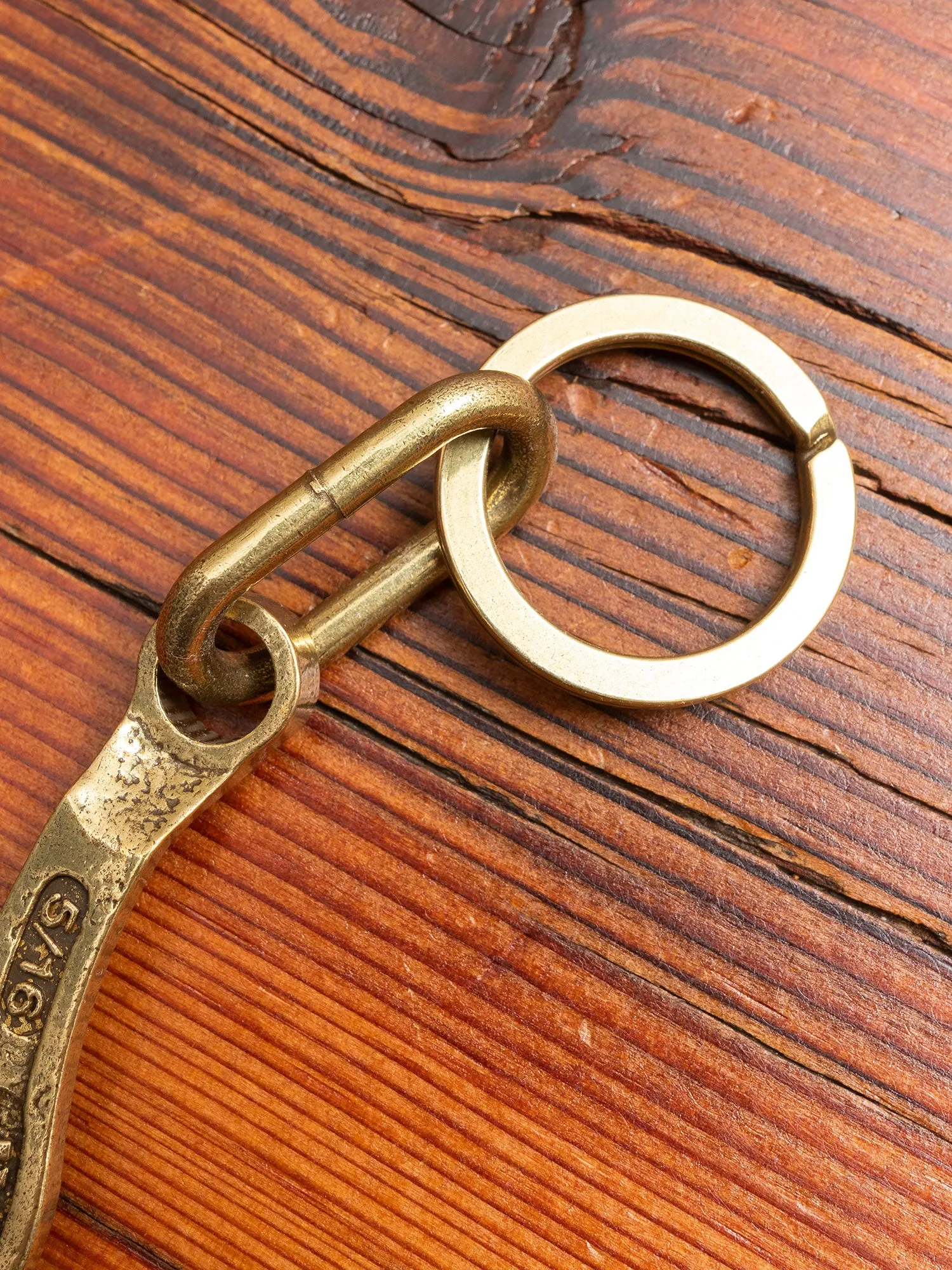 Brass Key Holder in Gold