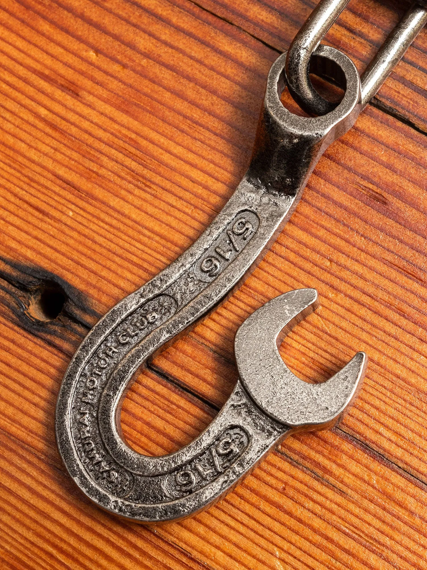 Brass Key Holder in Silver
