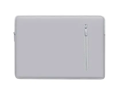 BUBM PLAIN SLEEVE 13" With Pocket - Grey