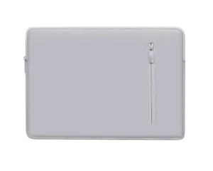 BUBM PLAIN SLEEVE 13" With Pocket - Grey