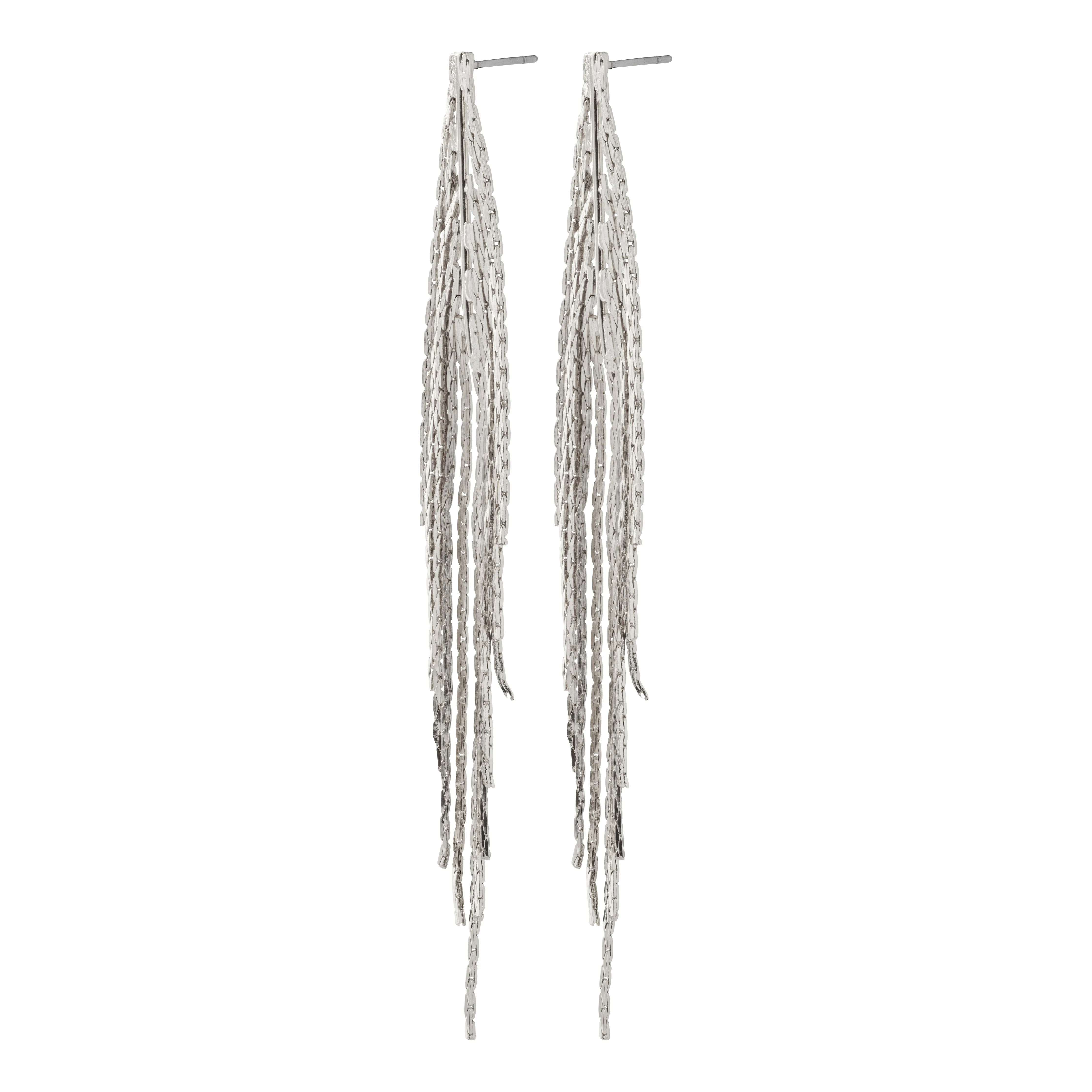 CARMEN waterfall earrings silver-plated