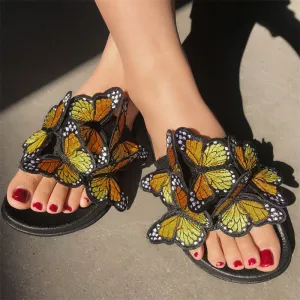 Casual Daily Patchwork Butterfly Round Comfortable Out Door Shoes Casual Daily Patchwork Butterfly Round Comfortable Out Door Shoes