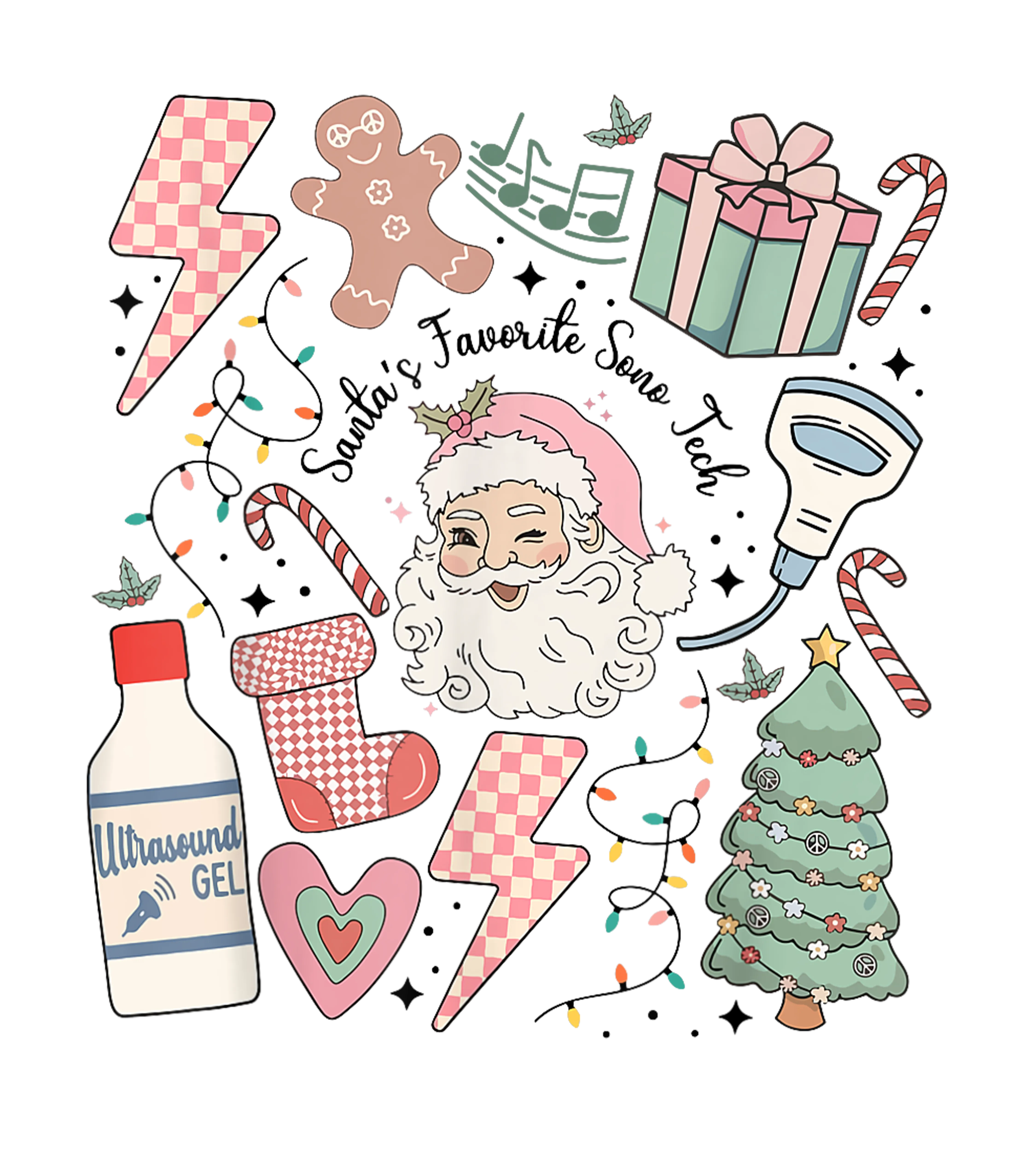 Christmas, heat transfer, press and peel