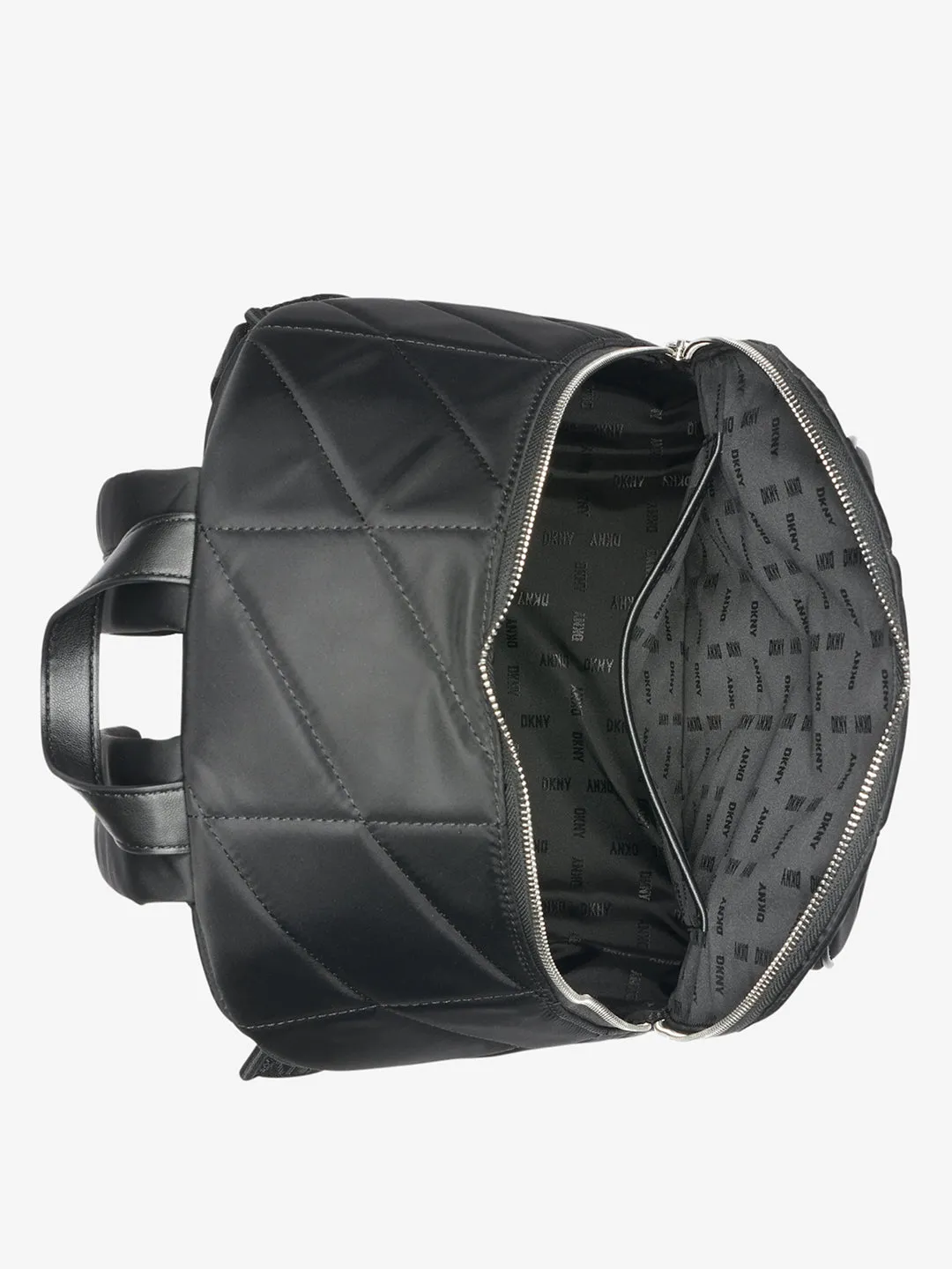 DKNY Women Black Solid Backpack