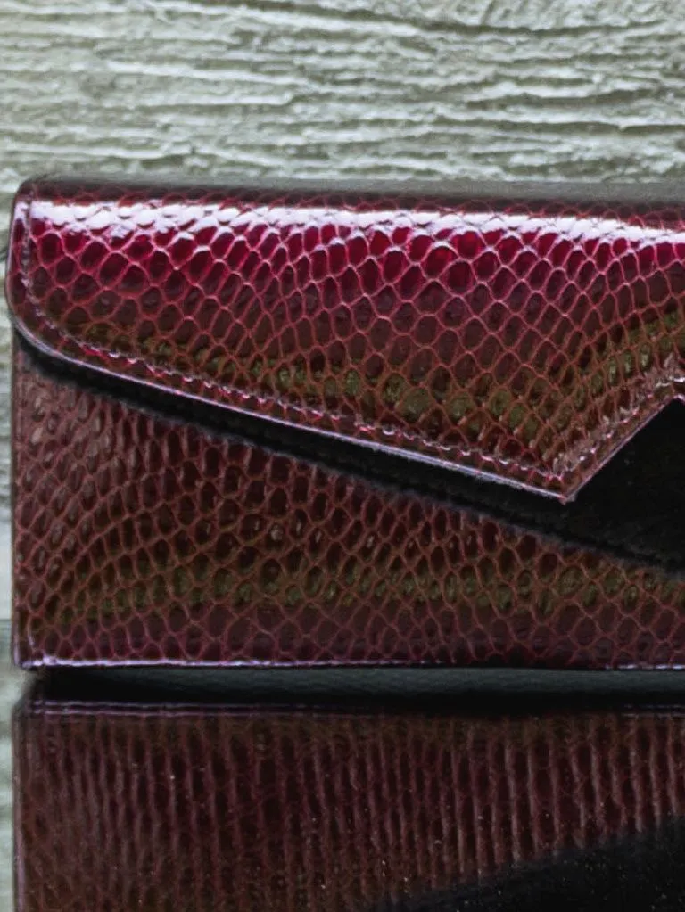 Elongated Mini Box Clutch