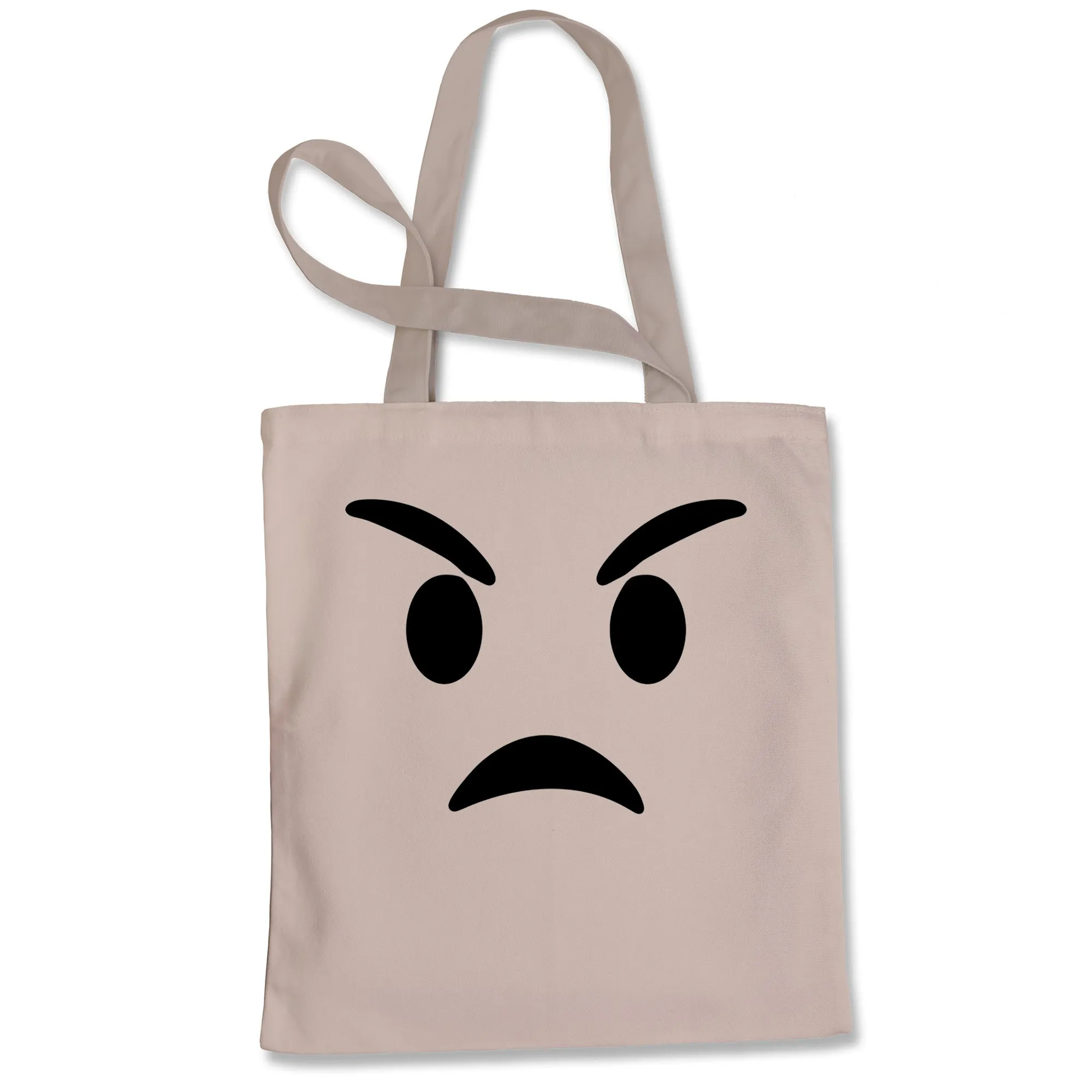 Emoticon Mad Angry Mad Funn Tote Bag