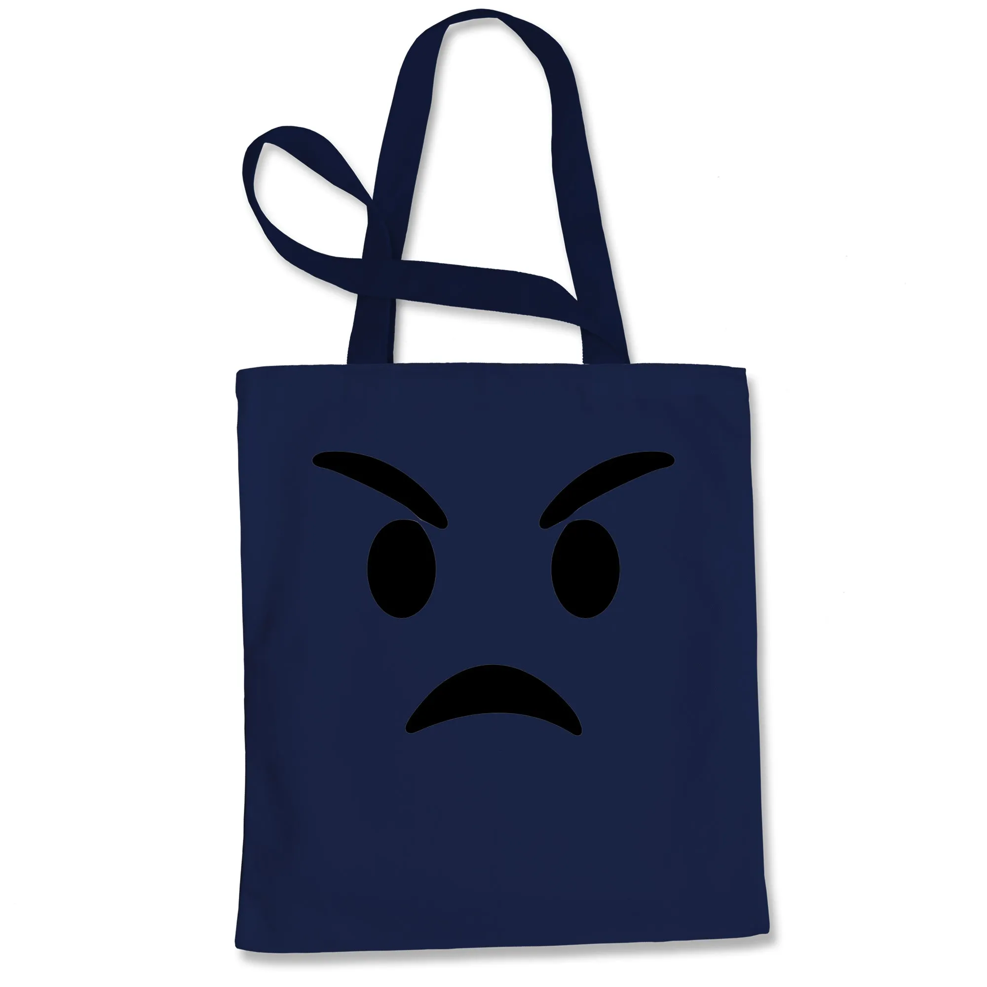 Emoticon Mad Angry Mad Funn Tote Bag