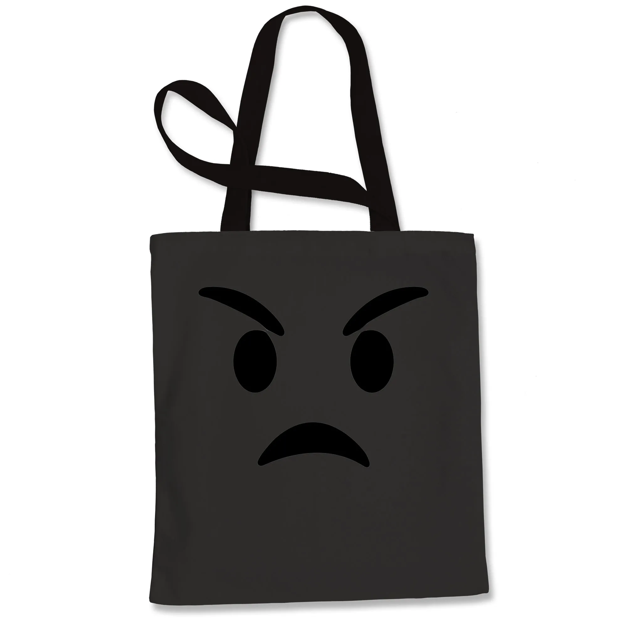 Emoticon Mad Angry Mad Funn Tote Bag