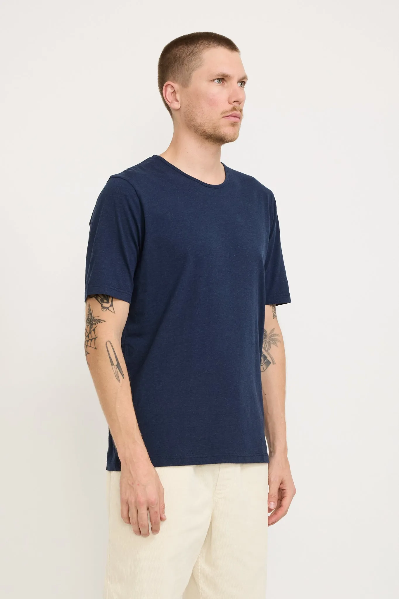 Everyday Tee Navy Melange