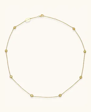 Fancy Color Diamond by the Yard Necklace Fancy Color Diamond by the Yard Necklace