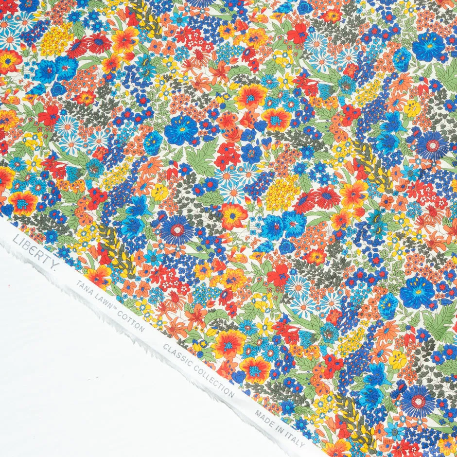Floral 'Margaret Annie' Liberty Cotton Tana Lawn
