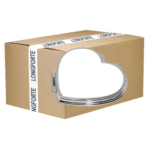 FULL CARTON - 200 x Compact Mirrors - Heart Shaped FULL CARTON - 200 x Compact Mirrors - Heart Shaped