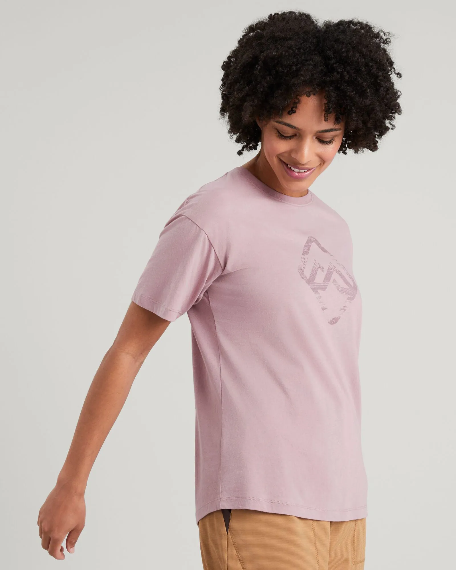 Geo Glitch Icon Women's T-shirt - Thistle