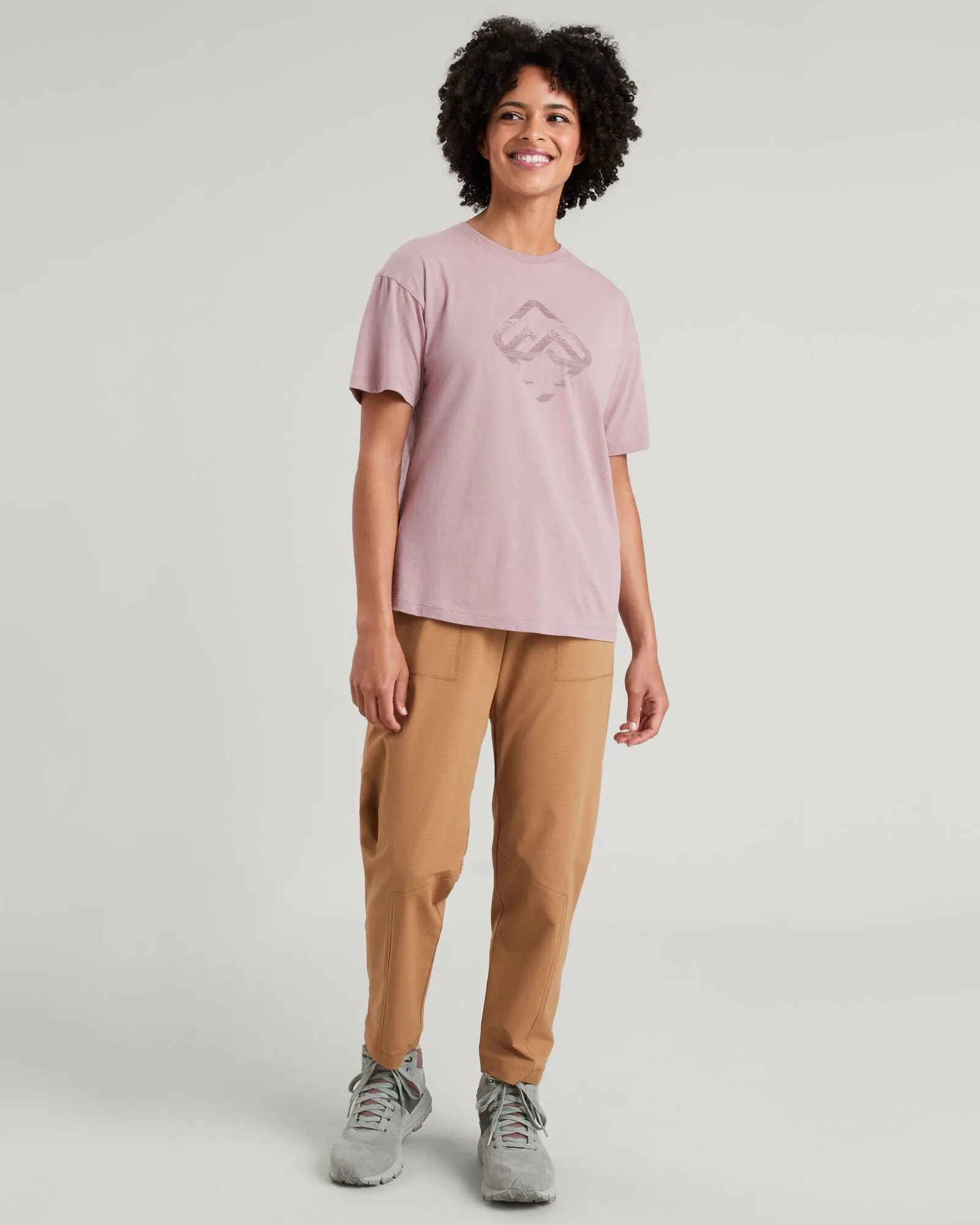 Geo Glitch Icon Women's T-shirt - Thistle