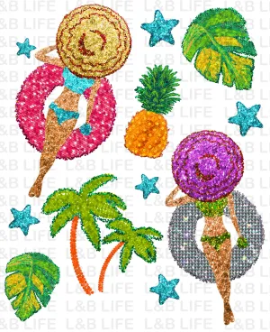 GIRLS IN FLOATS GIRLS IN FLOATS