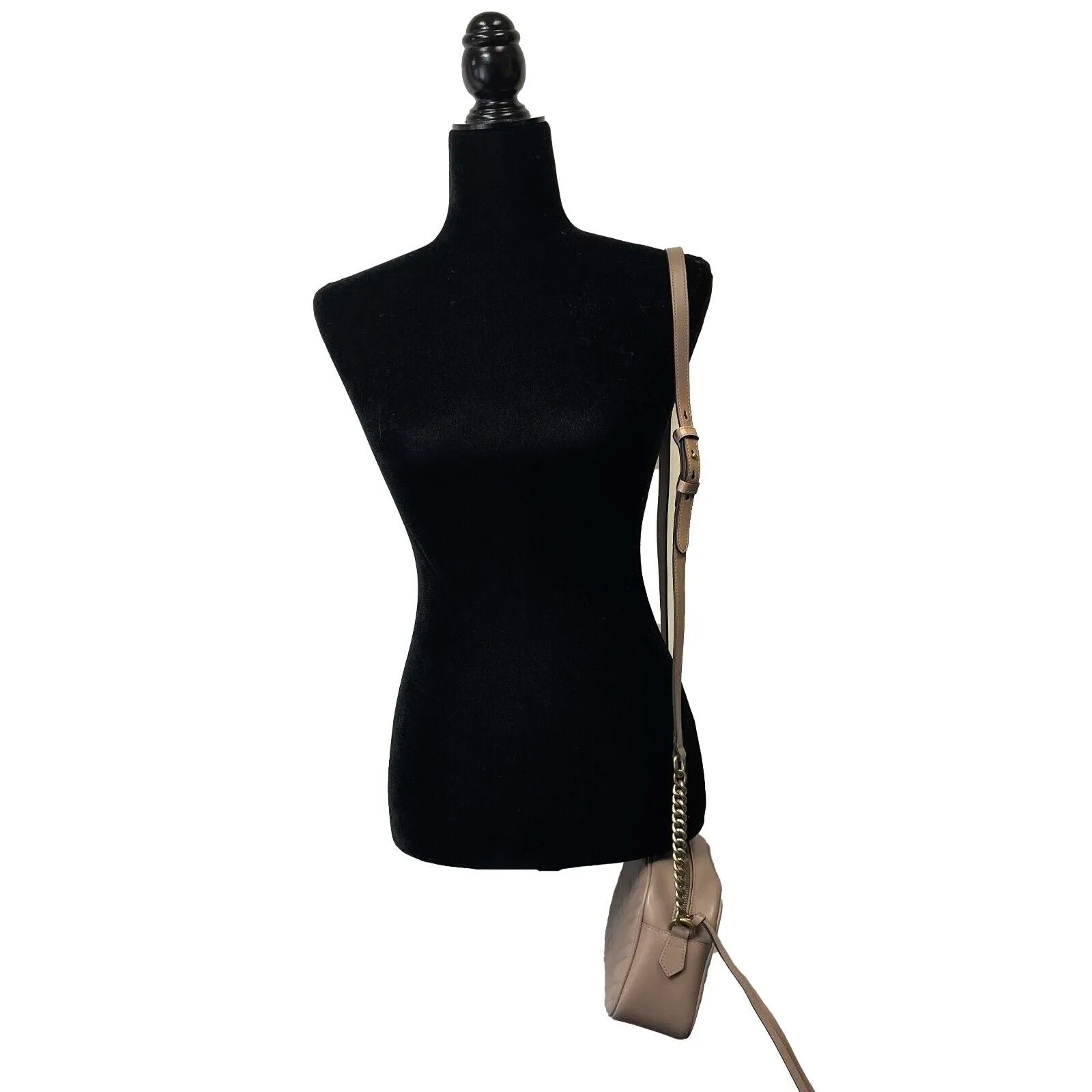 Gucci - NEW - GG Marmont Small Shoulder Bag - Dusty Pink Shoulder Bag