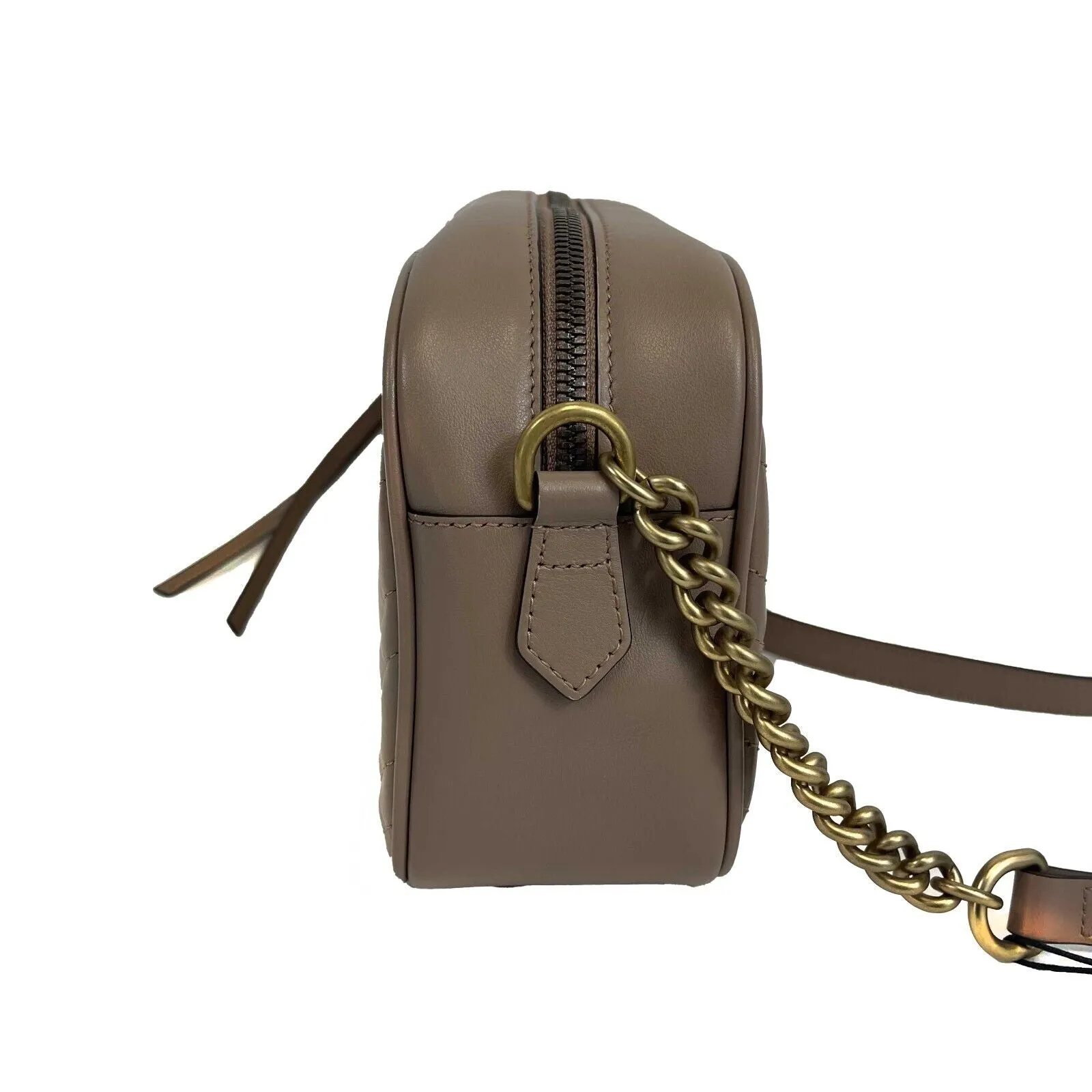 Gucci - NEW - GG Marmont Small Shoulder Bag - Dusty Pink Shoulder Bag