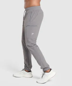 Gymshark Rest Day Cargo Pants - Brushed Grey Gymshark Rest Day Cargo Pants - Brushed Grey