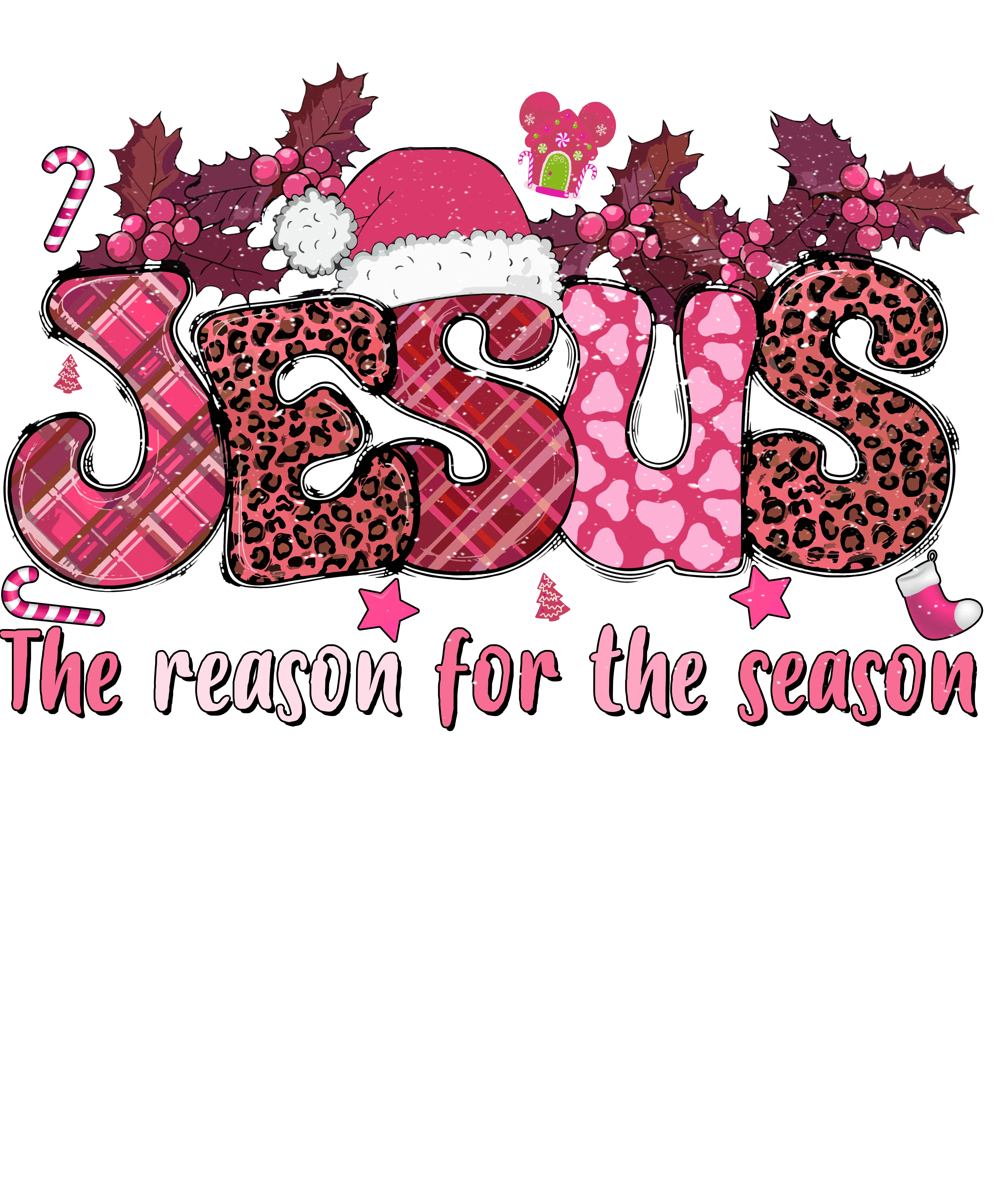 Jesus, heat transfer, press and peel,