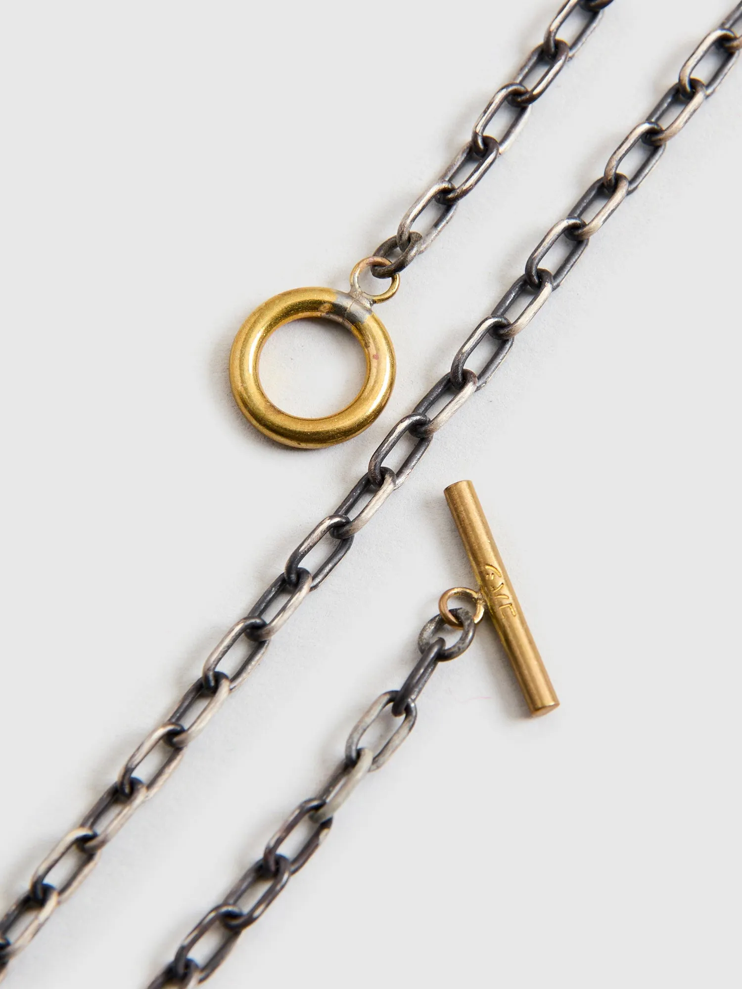 Kikumon Large Charm Pendant in Sterling Silver