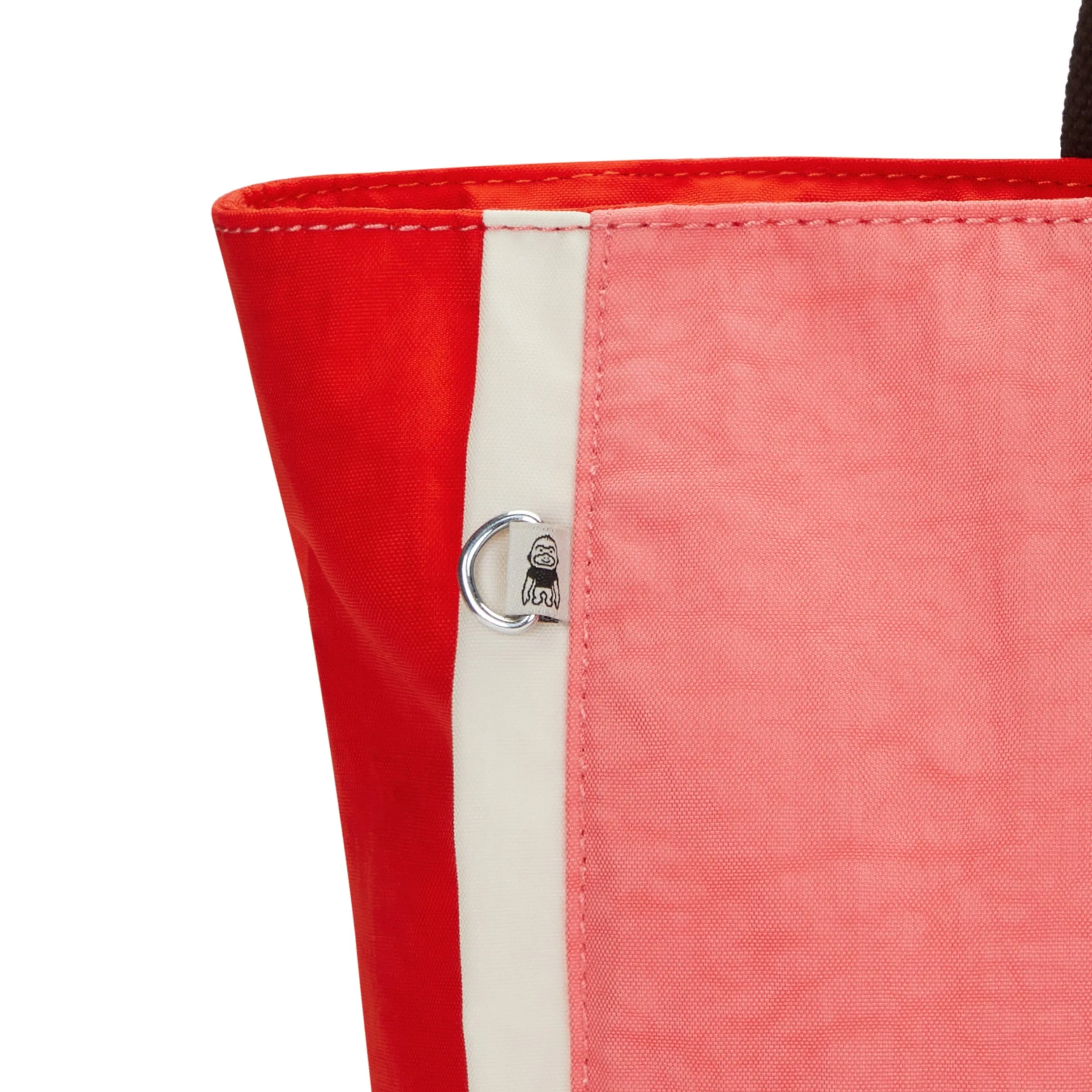 Kipling Nalo Tango Pink Block Large Tote Bag C2I7988-S7M