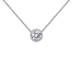 Lafonn Classic Round Diamond Necklace N0038CLP18 Lafonn Classic Round Diamond Necklace N0038CLP18